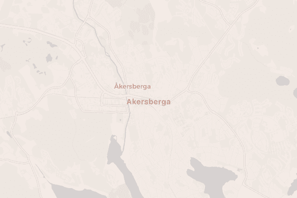 Karta över Åkersberga