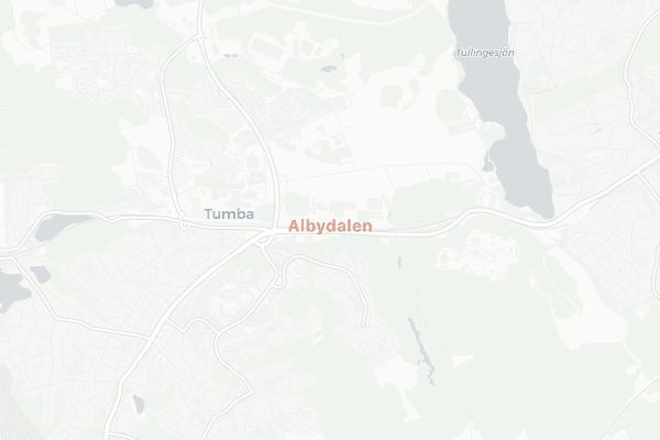 Map of Albydalen