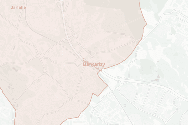 Karta över Barkarby