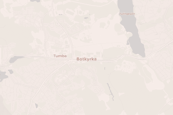 Map of Botkyrka