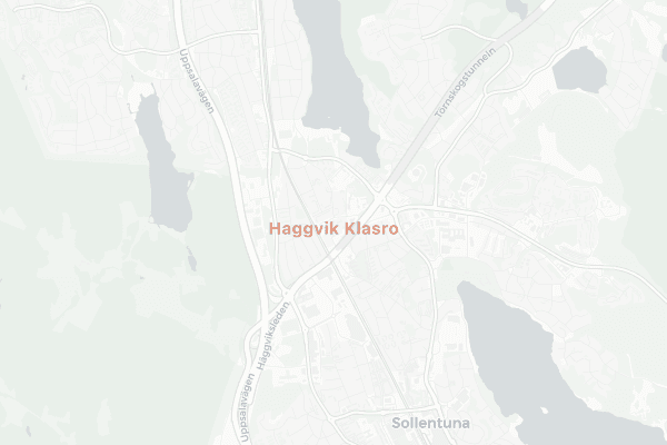 Karta över Häggvik Klasro