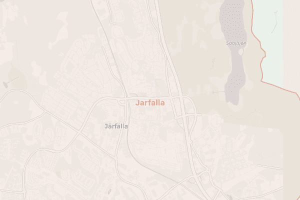 Karta över Järfälla