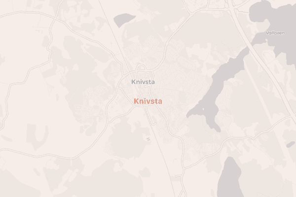 Karta över Knivsta