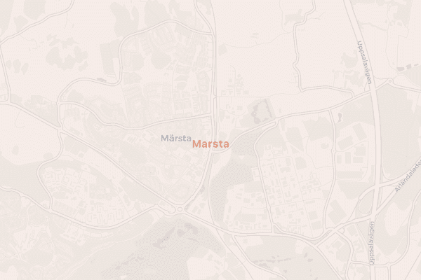 Karta över Märsta