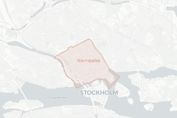 Map of Norrmalm