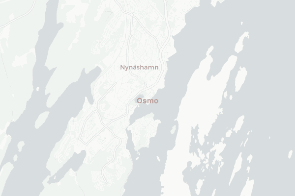 Karta över Ösmo