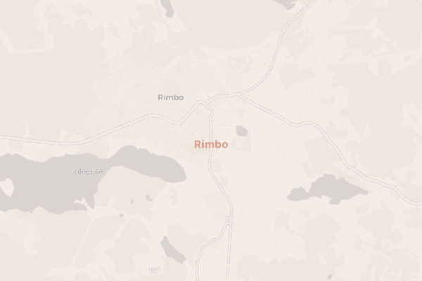Karta över Rimbo
