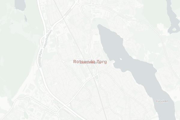 Karta över Rotsunda Torg