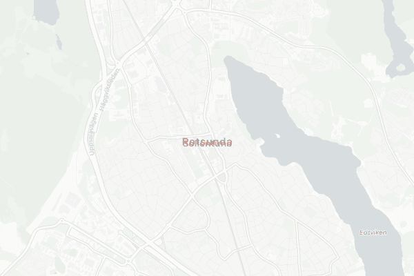 Karta över Rotsunda