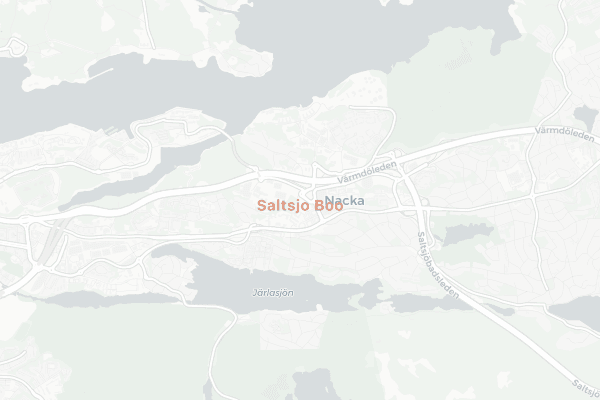 Karta över Saltsjö boo