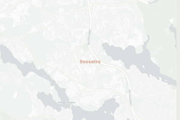 Karta över Snösätra