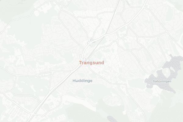 Karta över Trångsund