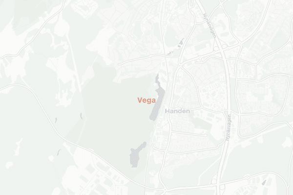 Karta över Vega